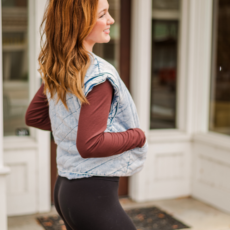 Rebel Denim Vest