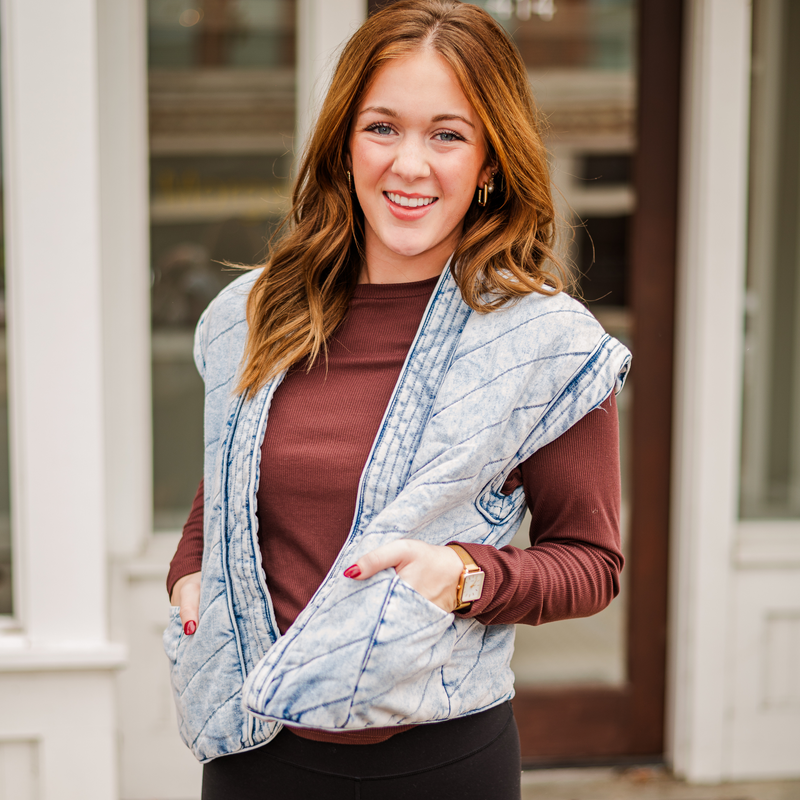 Rebel Denim Vest