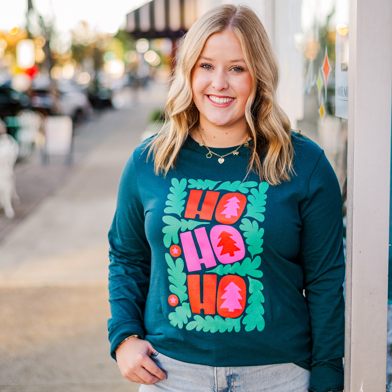 HO HO HO Long Sleeve