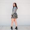 Nash Fringe Mini Dress