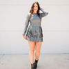 Nash Fringe Mini Dress