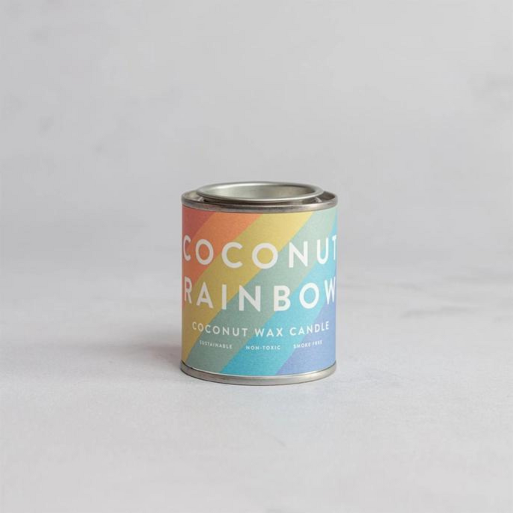 Coconut Rainbow Candle