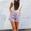 Hadley Leather Shorts