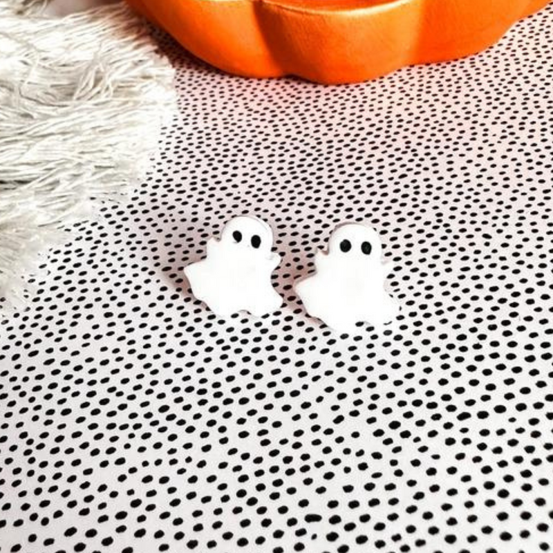 Spooky Ghost Studs