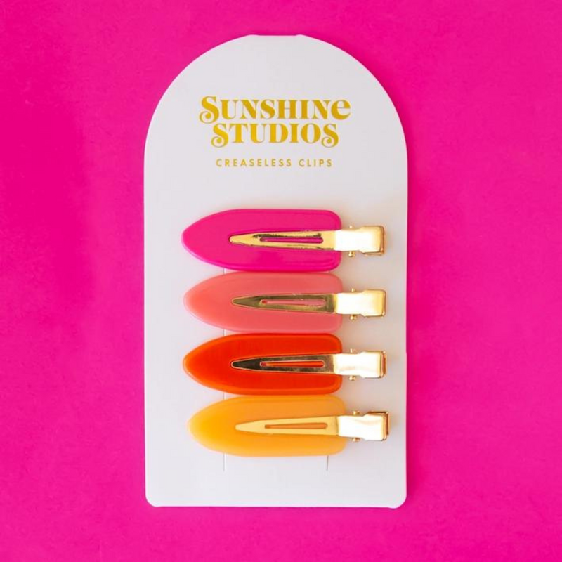 Creaseless Hair Clips - Sunset