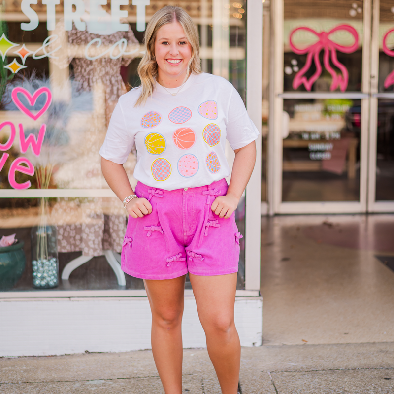 Collins Corduroy Shorts - Lilac