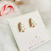 Sugar Cookie Tree Studs