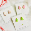 Sugar Cookie Tree Studs