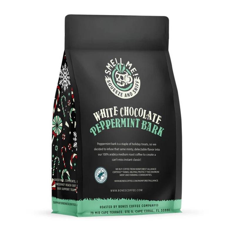 White Chocolate Peppermint Bark Ground Coffee