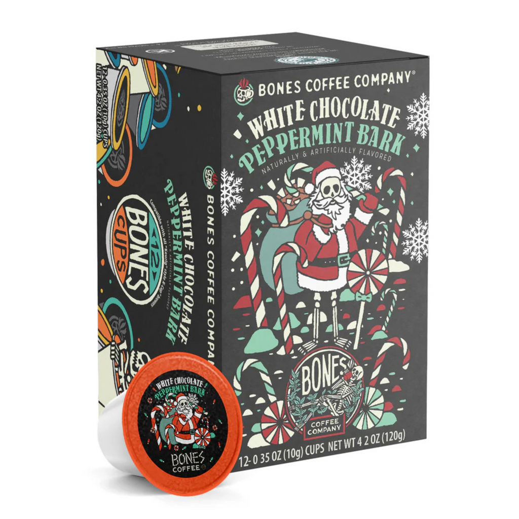 White Chocolate Peppermint Bark Ground Coffee