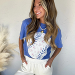 Floral Baseball Tee