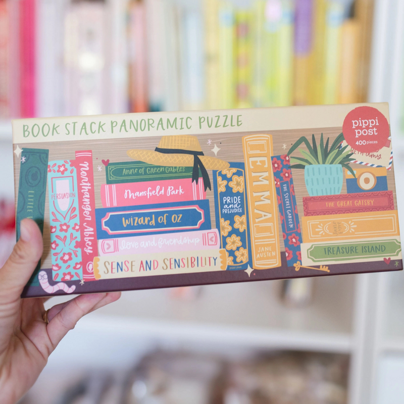 Classics Bookshelf Jigsaw Puzzle