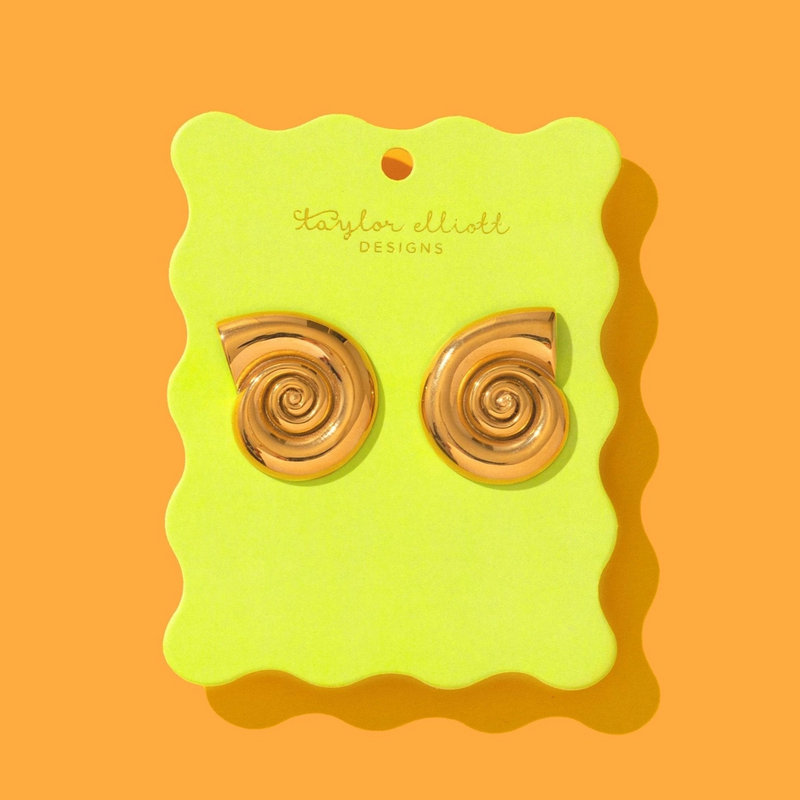 Sloane Swirl Studs