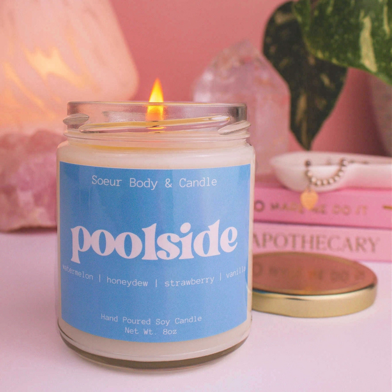 Poolside Soy Candle