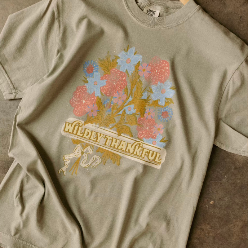 Wildly Thankful Tee