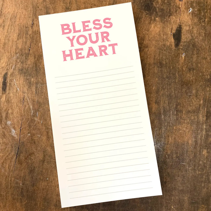 Bless Your Heart Notepad