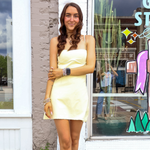 Landry Exercise Dress - Lemon