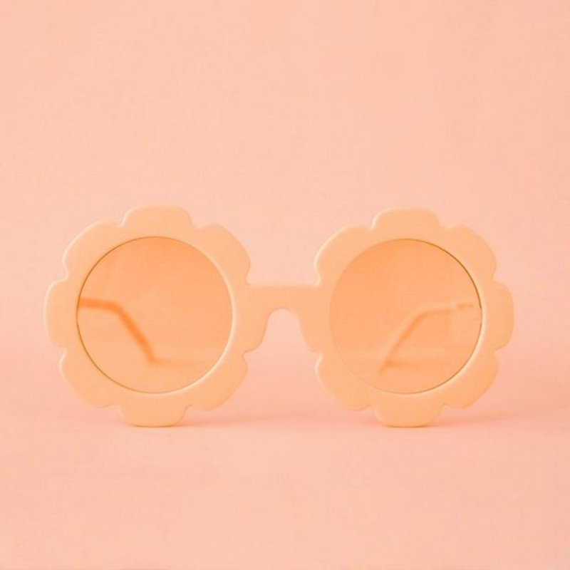 Flower Sunglasses - Apricot