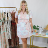 Frankie Faux Wrap Mini Dress