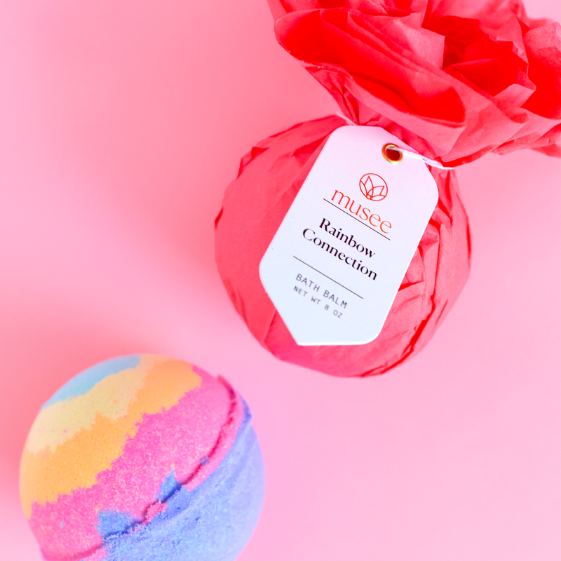 Rainbow Connection Bath Bomb