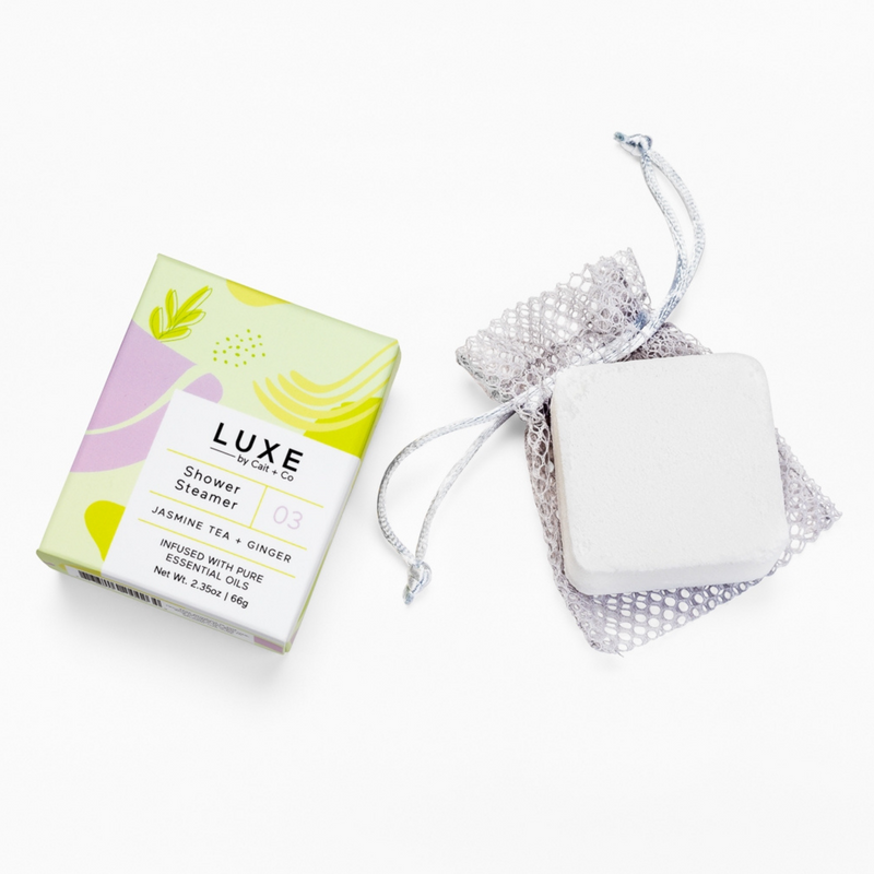 Jasmine Tea + Ginger Shower Steamer