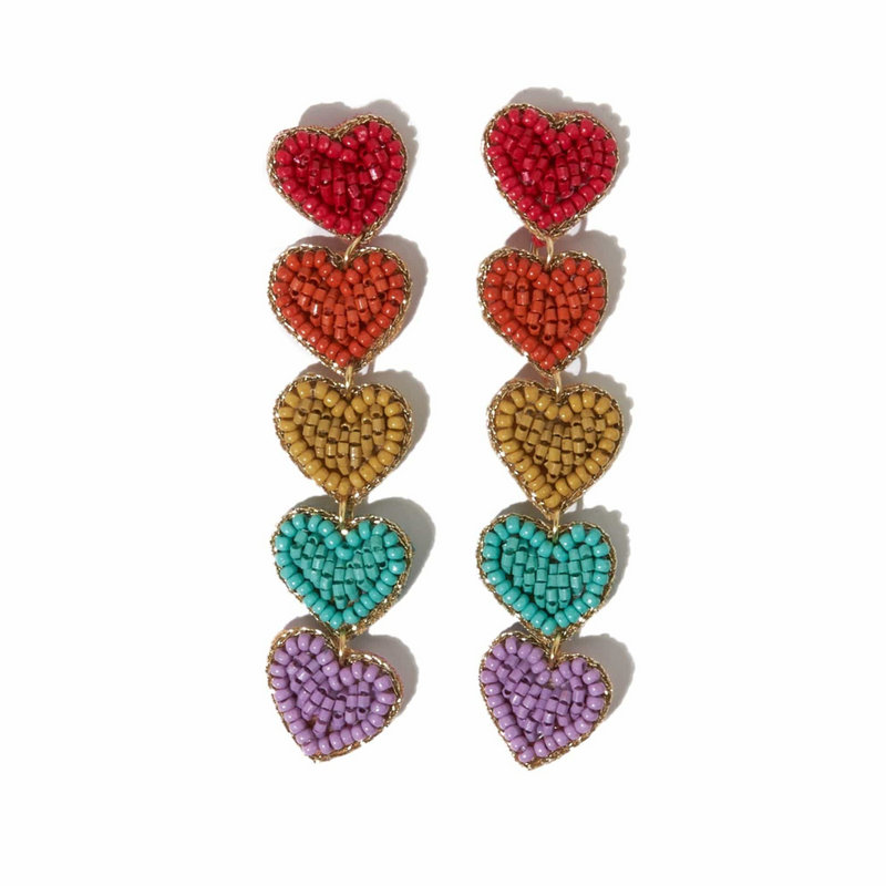 Alice 5 Heart Dangle