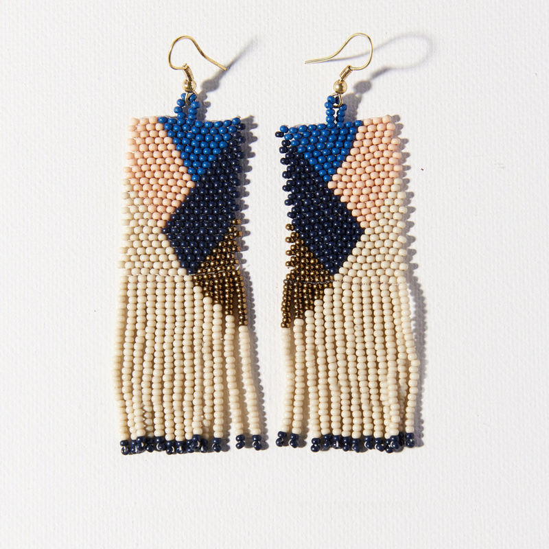 Vera Glass Beaded Dangle